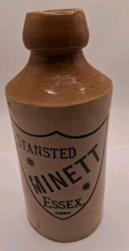 Antique stoneware ginger beer - antique,