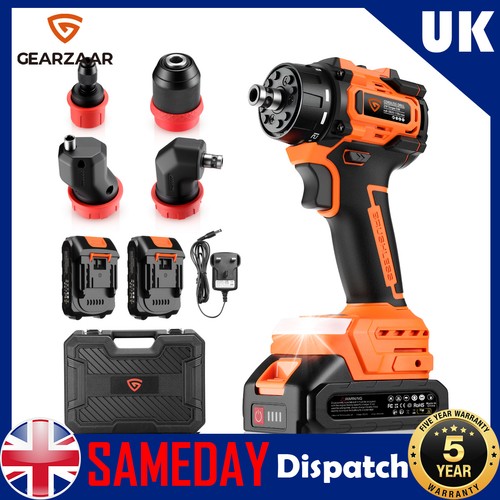 Cordless drill driver kit - drill, in