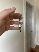 Gold Scarab Stone Dainty