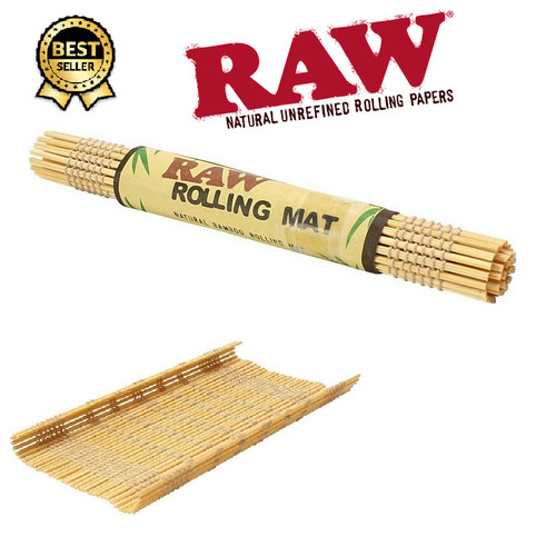 Raw bamboo rolling - rolling, mat