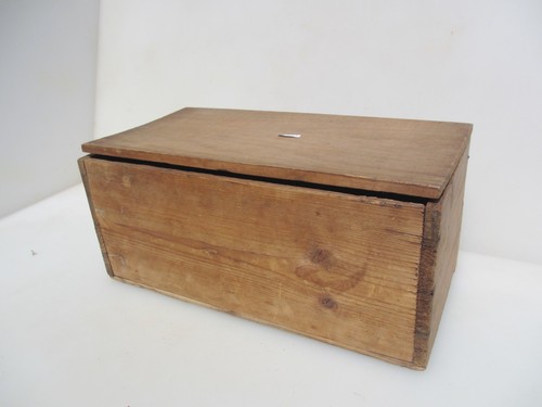 Antique wooden box old wood - box,