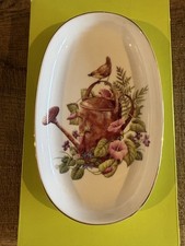 Royal Vale Oval Floral Gold