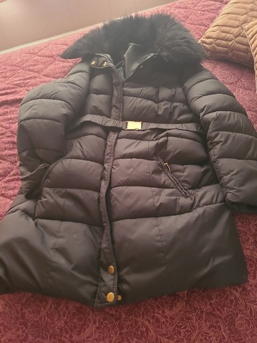 George moda puffa jacket - moda, black
