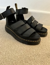 Dr martens black Clarissa leather size 6 sandals