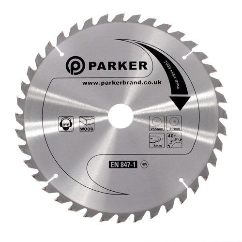 255mm mitre circular saw blade - 255mm,