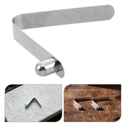 16pcs metal spring snap clips - metal,