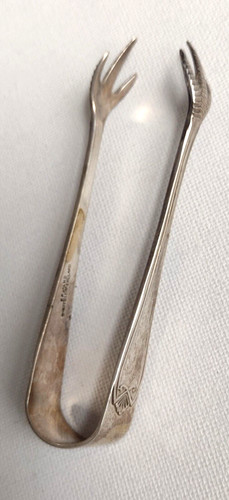 Sugar tongs silver epns - silver,