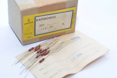 10x 1960s siemens karbowid - of,