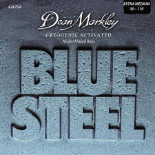 Dean Markley Blue Steel NPS Bass Guitar Strings Extra Medium 4 String 50-110