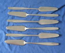 Elkington Boston Satin Stainless (Moderna Interest) Six Knives 21.5 cm