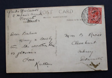 Harehills Sorting Office #1, Leeds, Yorks. 1923 Postmark on a Leeds postcard to