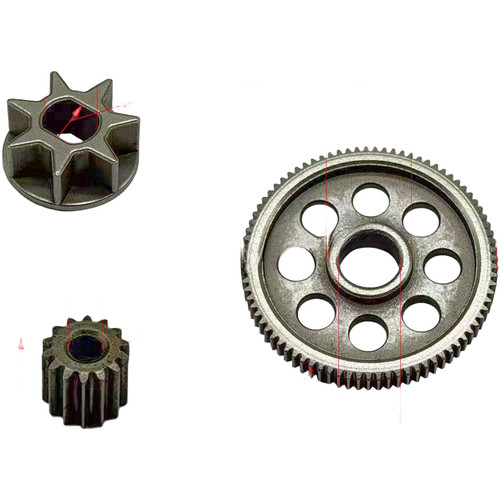 3pc aluminum chainsaw gear - 3pc,