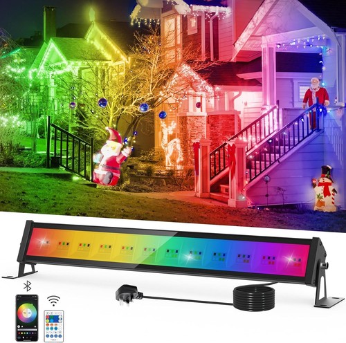 50w rgb light bar wall - light, bar,