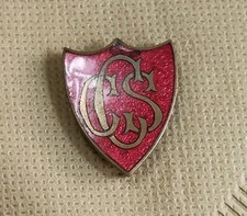 Vintage School Badge Metal
