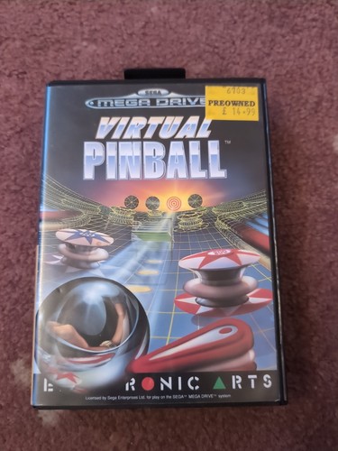 Virtual pinball sega mega - pinball,,