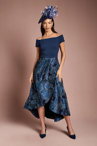 Coast navy midi - midi, womens