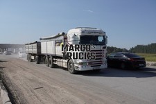 Truck Photo Scania R480 Tarpaulin Semi Truck Kyrgyzstan White Sunkar #w2ty
