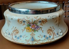 Lovely decorative Antique Crown Ducal fruit bowl
