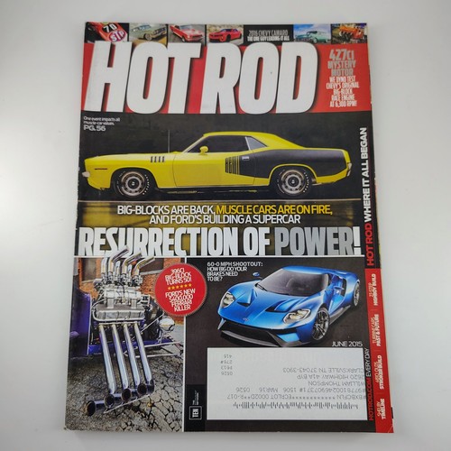 Hot rod magazine june 2015 - hot,