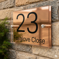 House Number Plaques Door
