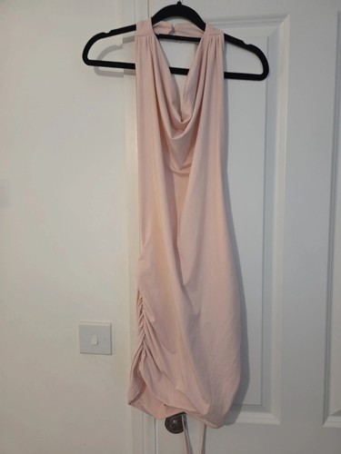 Shein pale baby pink cowl - pale, neck