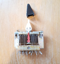 Post office 1000 lever key switch 3 position black actuator MLK10