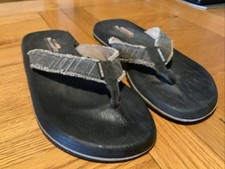 Skechers Flip Flops Black  10 Uk