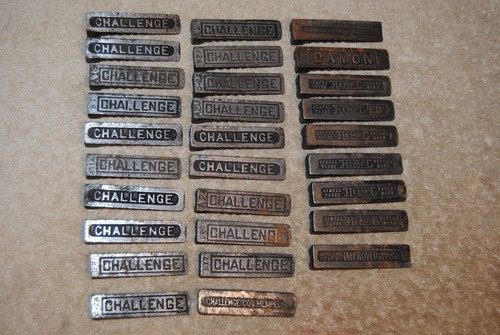 Big lot vintage - lot, letterpress