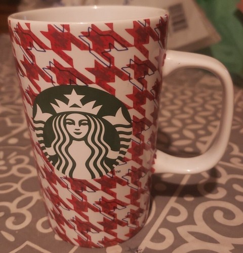 Rare starbucks red - rare, houndstooth