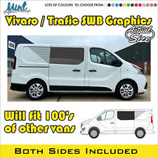 SWB VAUXHALL VIVARO Motorhome Camper Decals Stickers Van Graphics NO P&P 226