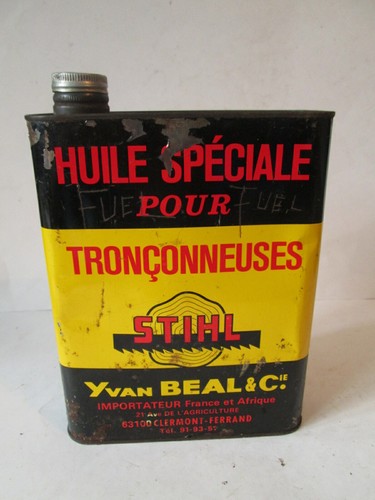 French oil tin motor - oil, tin.