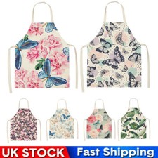 Flower Butterfly Printed Apron
