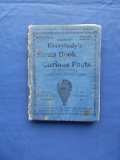 EVERYBODY'S SCRAP BOOK OF CURIOUS FACTS by DON LEMON - A BOOK FOR ODD MOMENTS 