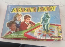 The Magical Amazing Robot Board Game Vintage Rare 1950’s Game - 2009 edition. 