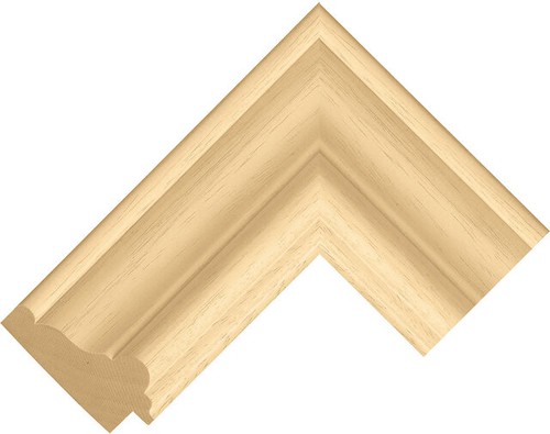 69mm wide natural reverse - wide, wood