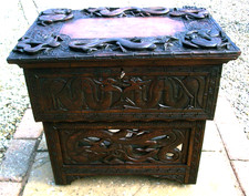 LARGE BEAUTIFULLY CARVED