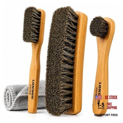 Shoe shine brush kit 4 - shine,