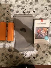 Galison Roll‑Up Puzzle Saver Mat (up to 1500 pcs) Non-Slip Felt Pad