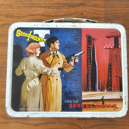 Vintage secret agent metal - vintage,