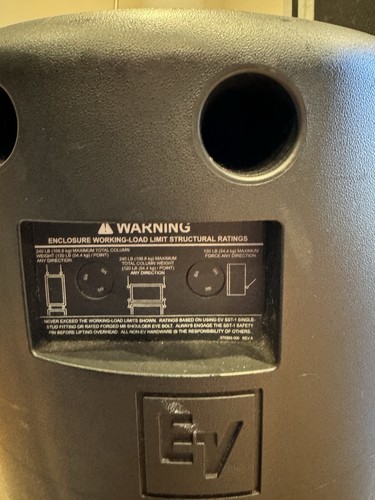 Electro voice zx5 - 2x, zx5-60