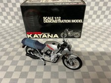 1/12   SUZUKI GSX 1100S  KATANA DEMONSTRATION MODEL YOSHIMURA RARE SILVER