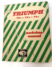Vintage 1964 Triumph Workshop