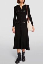 Sandro Long knitted tank dress