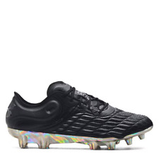 UNDER ARMOUR Mens Black Clone Magnetico Elite 3.0 FG Football Boots UK 8 NEW