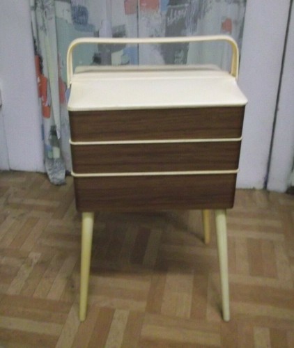 50s 60s sewing - sewing, basket