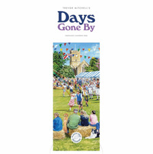 Trevor Mitchell Days Gone By Slim Calendar Planner Month to View 2026