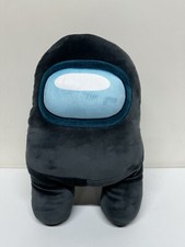 Official Among Us Soft Toy 40cm Toikido Super huggable plush Black & Blue