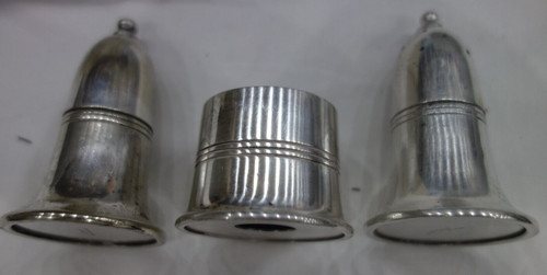 Set silver plated - of,