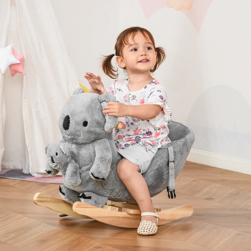 Kids plush ride rocking - kids, ride-on