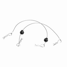 2 Anti-Lost Metal Body Shell Clips For 1/10 RC Car OFAB